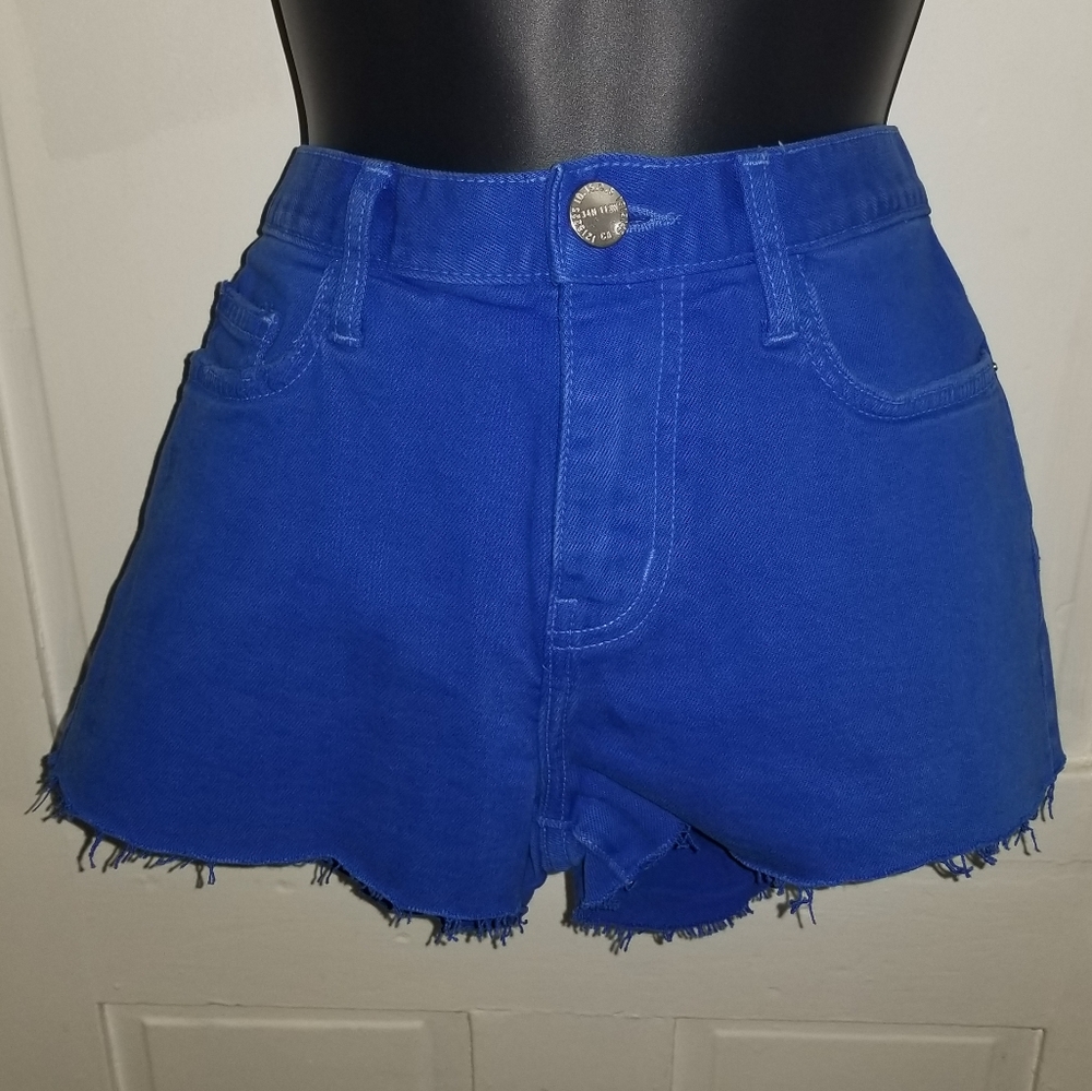 Current/Elliot Royal Blue Jean Shorts size 26